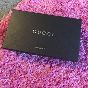 Authentic Gucci wallet box